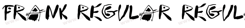 Frank Regular Regula字体转换